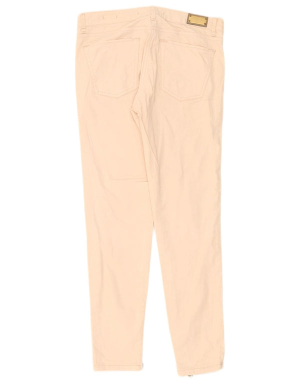 Pantaloni casual slim pentru femei Zara EU 36 XS W26 L29 roz