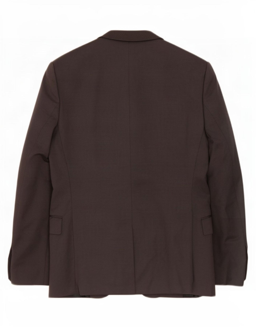 Jaqueta blazer masculina Zara com 2 botões EU 44 XS cinza algodão