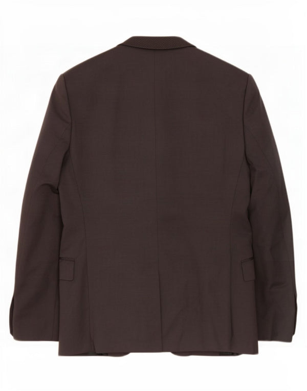 Zara Chaqueta Blazer De 2 Botones Para Hombre EU 44 XS Algodón Gris
