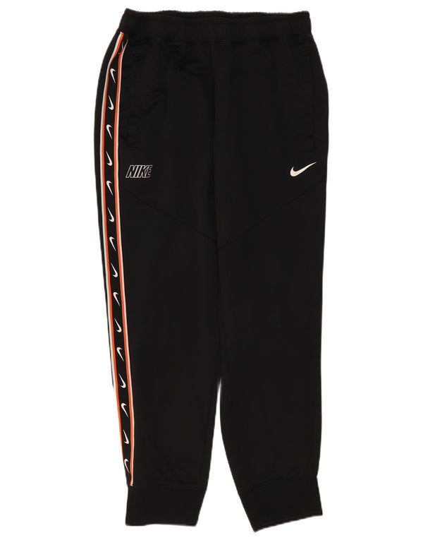 Nike Damen-Trainingshose mit Grafik, Jogginghose, Größe 40, Größe L, Schwarz, Polyester