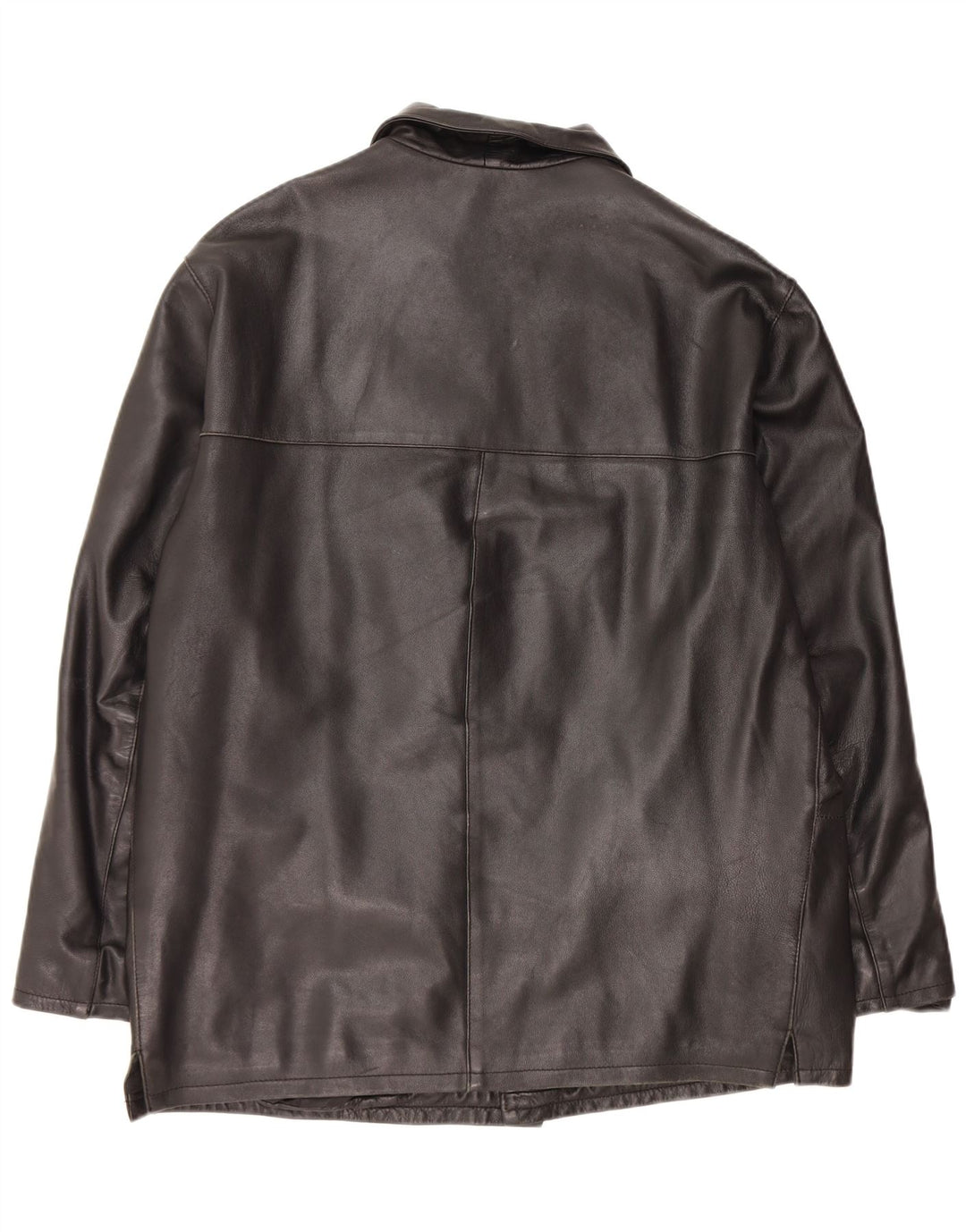 Vintage herre læderjakke UK 42 XL sort læder