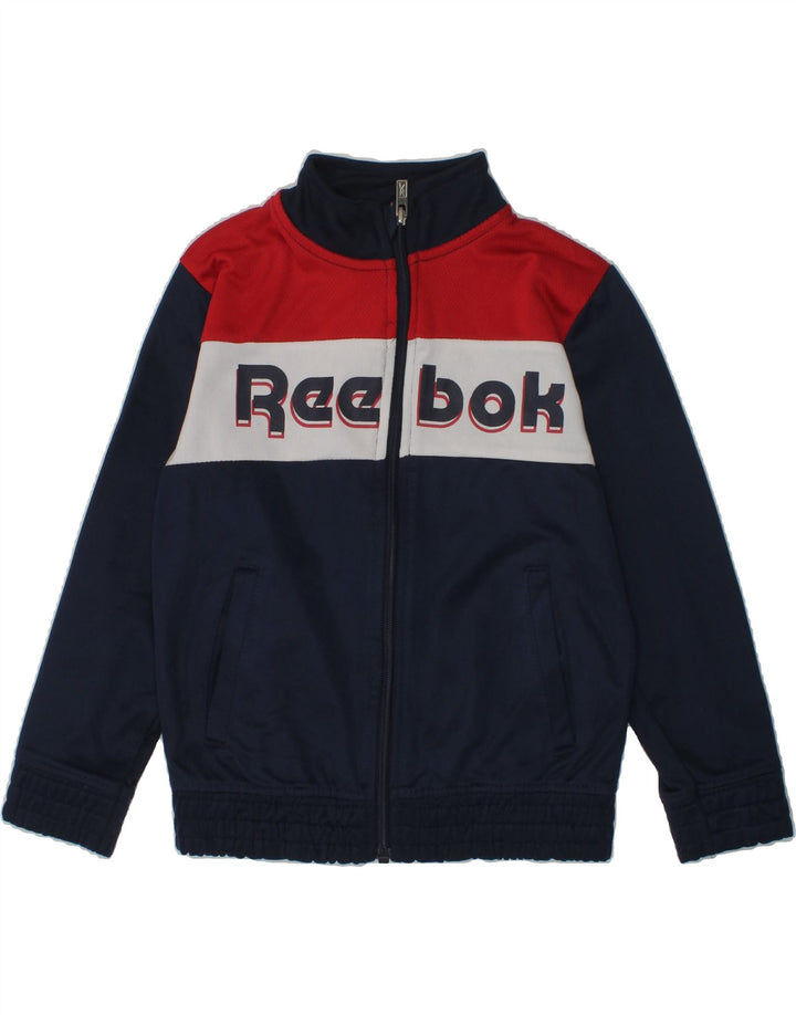 Boys Graphic Tracksuit Top Jacket 4-5 Years Vintage Reebok and Second-Hand Reebok from Messina Hembry 