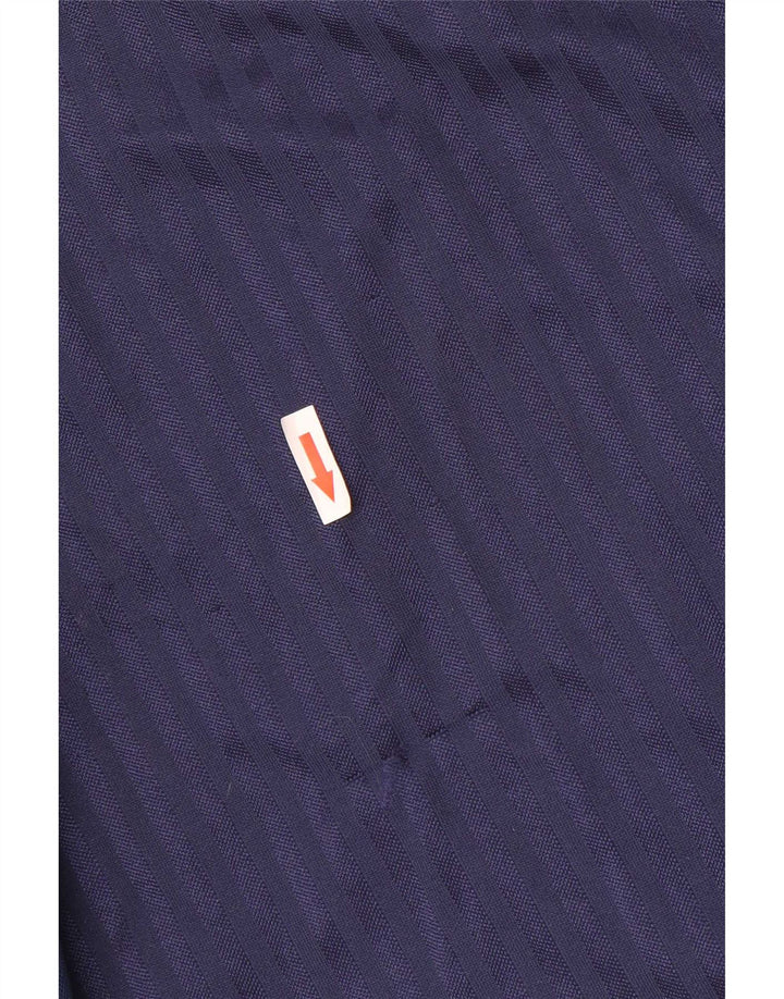 T-shirt da uomo Lotto Top in poliestere color block medio blu navy
