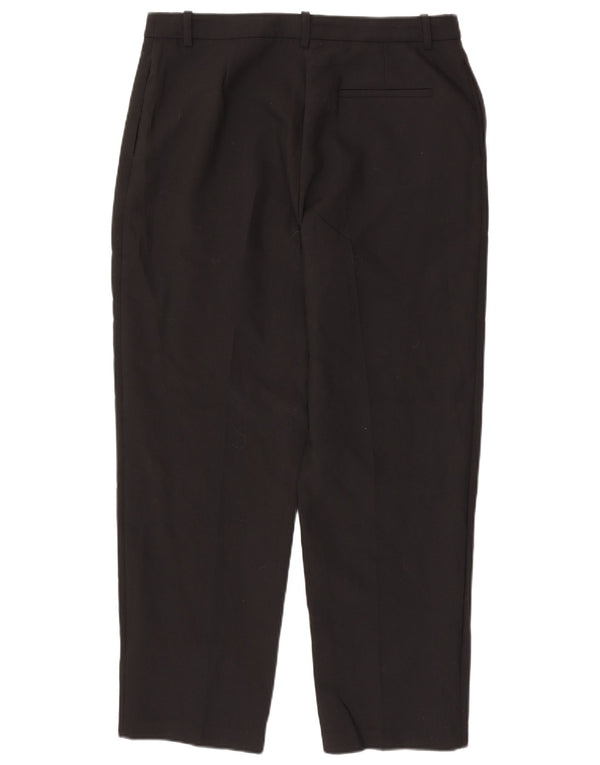 Marks & Spencer Lige fritidsbukser til kvinder UK 16 Large W34 L30 Sort