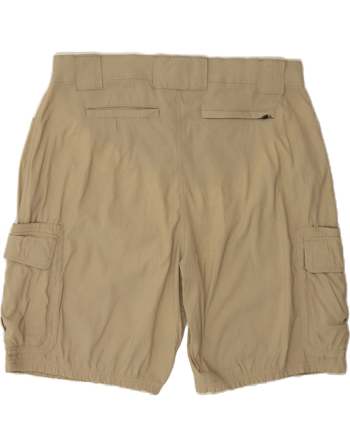 EDDIE BAUER Womens Cargo Shorts W38 XL Beige Nylon Vintage Eddie Bauer and Second-Hand Eddie Bauer from Messina Hembry 