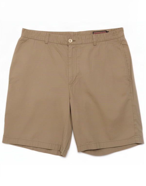 Vineyard Vines Herre Regular Chino Shorts Large W36 Beige Cotton