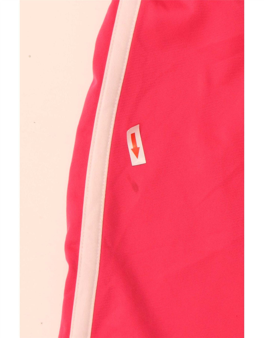 Converse Damen Sportshorts UK 14, groß, rosa gestreift, Polyester