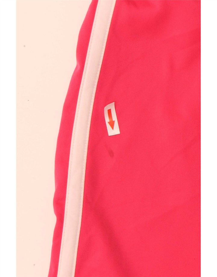 Converse Damen Sportshorts UK 14, groß, rosa gestreift, Polyester