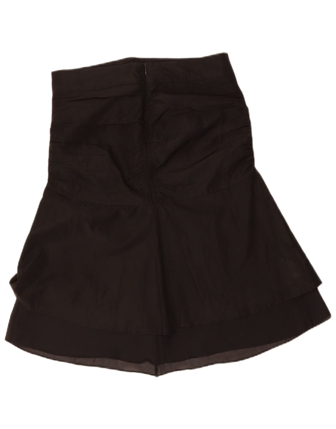 Gonna a tulipano vintage da donna media W30 acetato nero