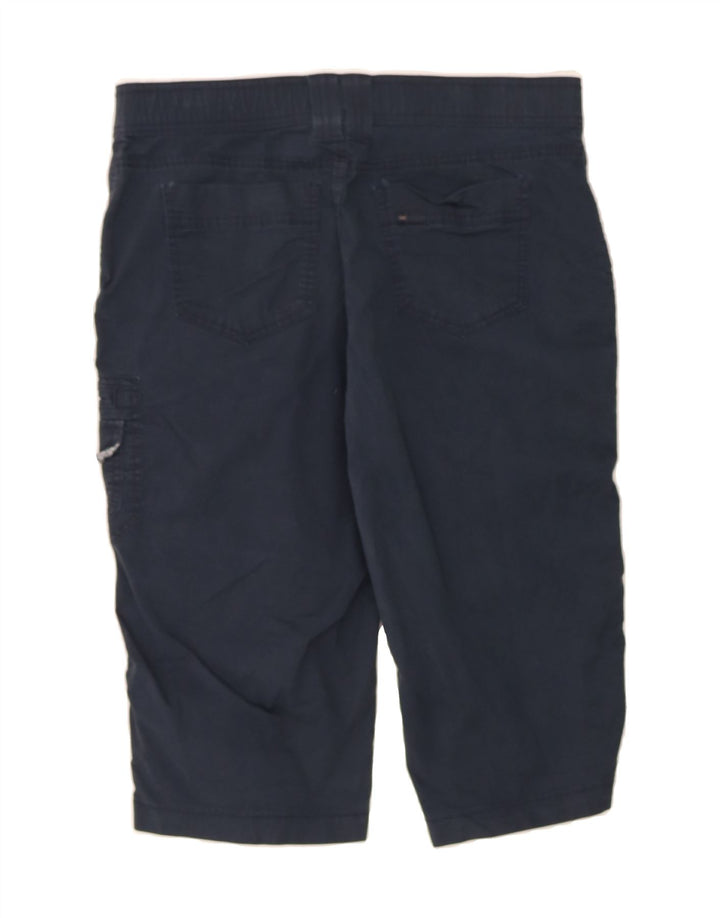 LEE Womens Cargo Shorts US 12 Large W32 Navy Blue Cotton Classic Vintage Lee and Second-Hand Lee from Messina Hembry 