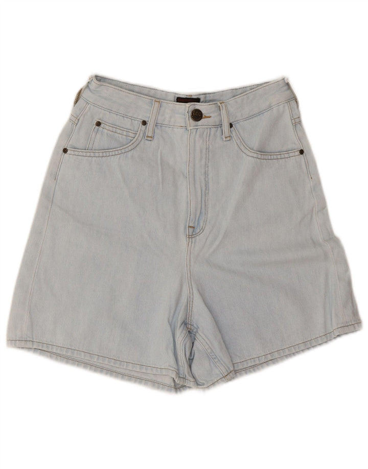 Damskie spodenki jeansowe Lee Stella W26, małe, niebieskie, bawełniane