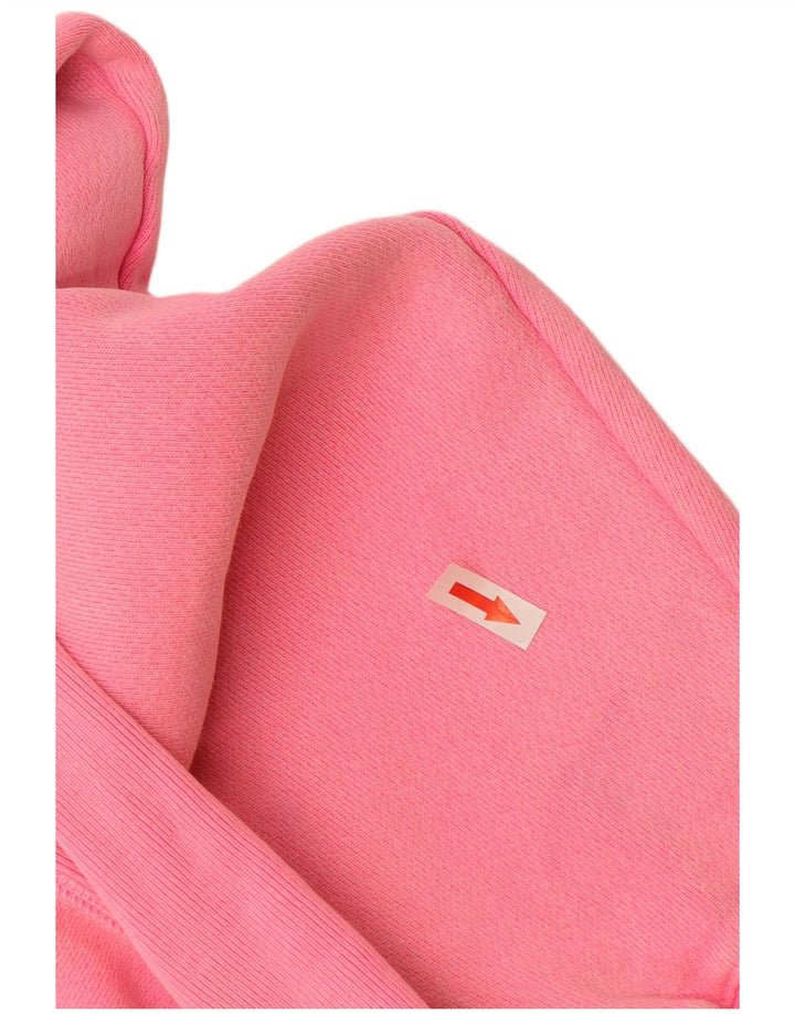 Champion Womens Reverse Weave Oversized Sweatshirt Jumper UK 10 Small Pink