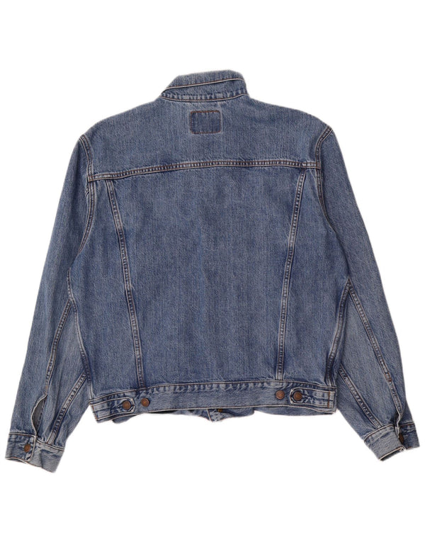 Colorado Herren Jeansjacke UK 42 XL Blaue Baumwolle