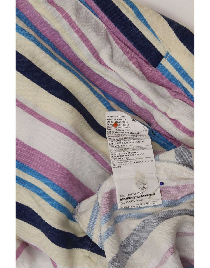 Krótkie spodnie damskie Benetton Medium W30 L26 w wielokolorowe paski