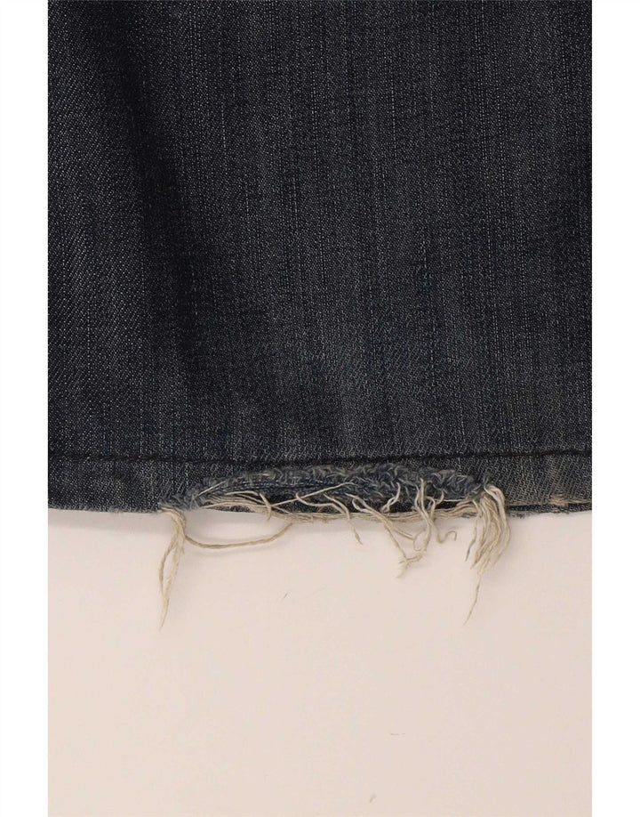 Levi's Mens 501 Straight Jeans W36 L27 Navy Blue Cotton