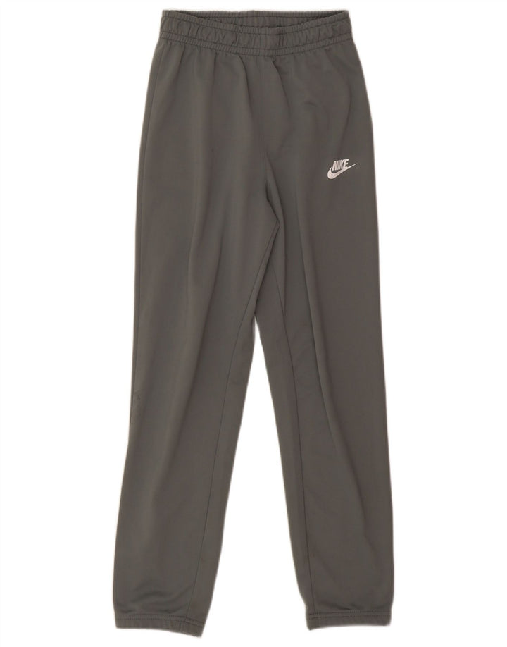 Nike Drenge Træningsdragt Bukser Joggers 12-13 år Stor Grå Polyester