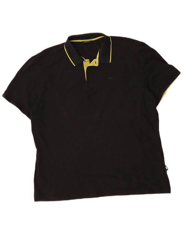 Polo Homme Gas XL Noir Coton