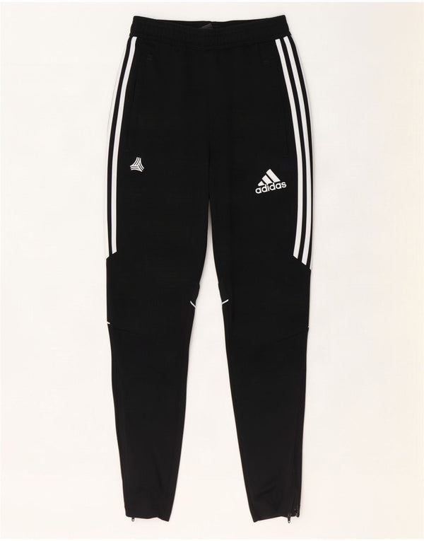 Adidas Mens Climalite Chándal Pantalones Pequeños Poliéster Negro