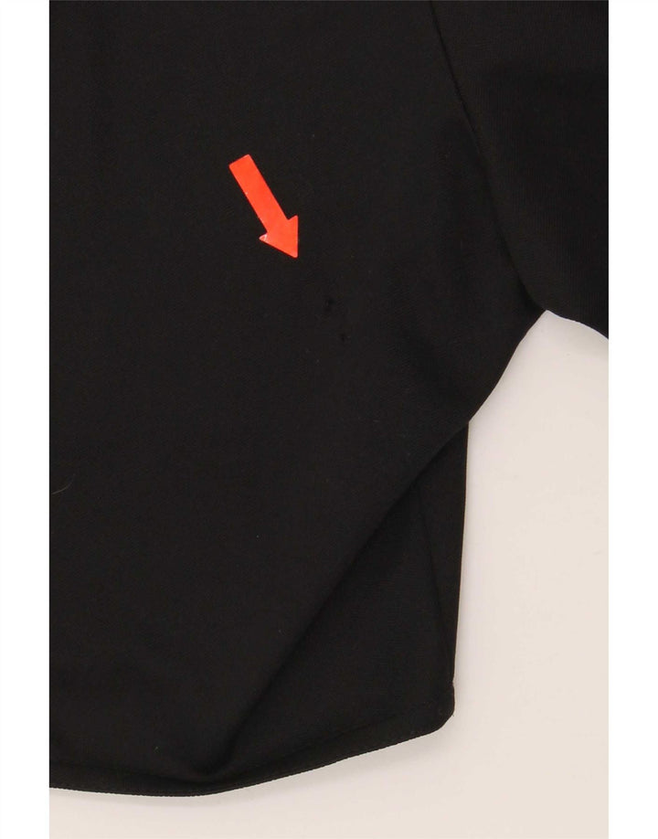 Pantaloncini sportivi Adidas Climalite da uomo grandi in poliestere nero