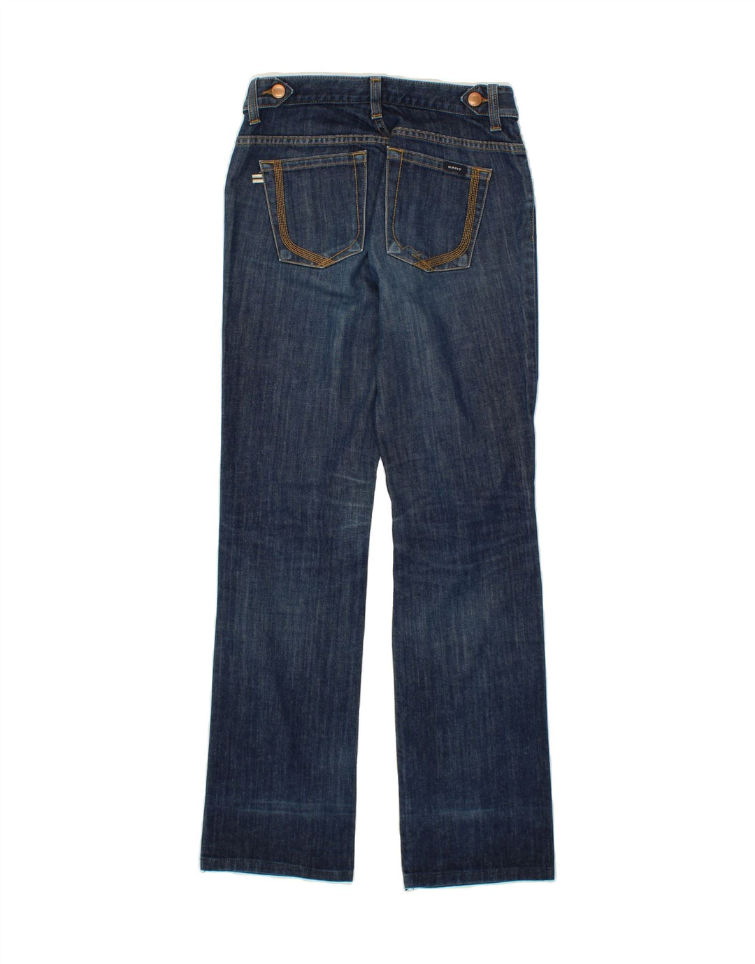GANT Womens Straight Jeans W27 L29 Blue Cotton Vintage Gant and Second-Hand Gant from Messina Hembry 