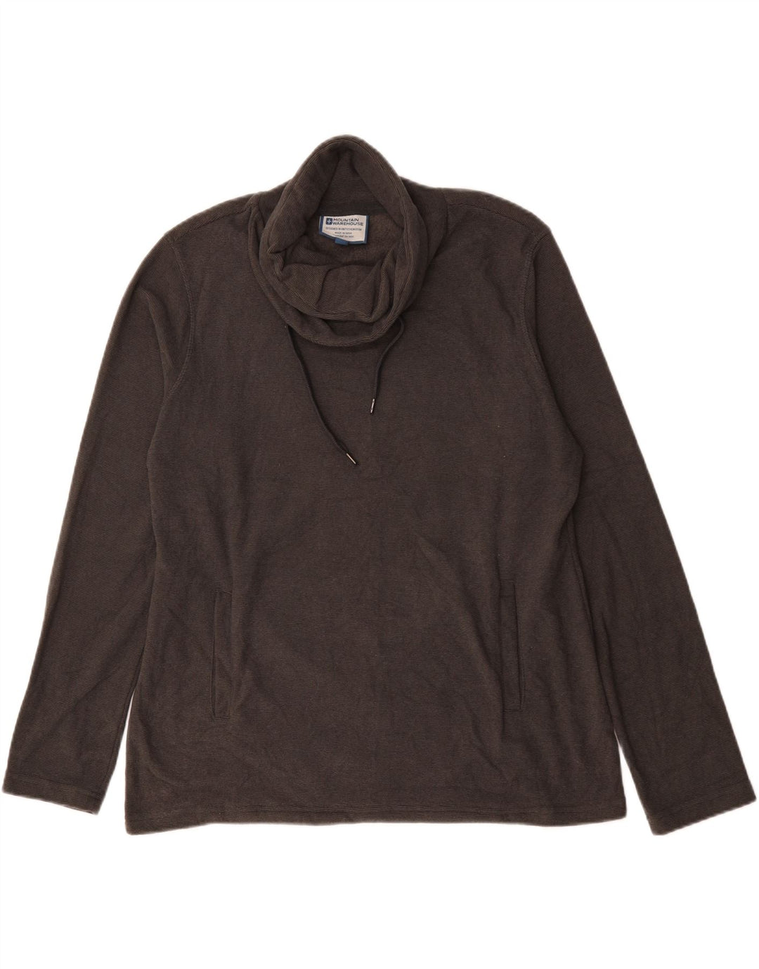 Mountain Warehouse Dame Rullehals Sweatshirt Jumper UK 18 XL Grå