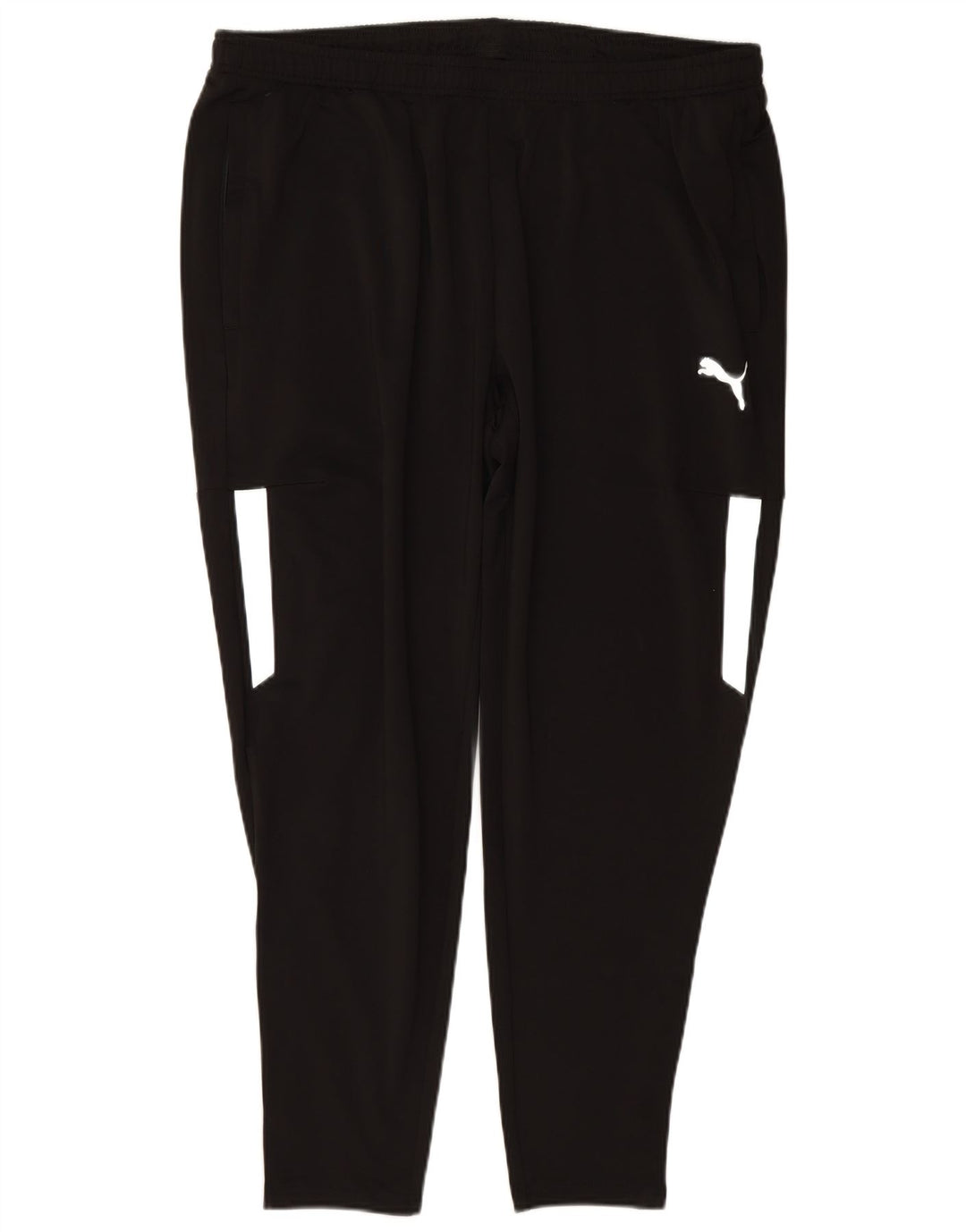 PUMA Mens Tracksuit Trousers 2XL Black Colourblock