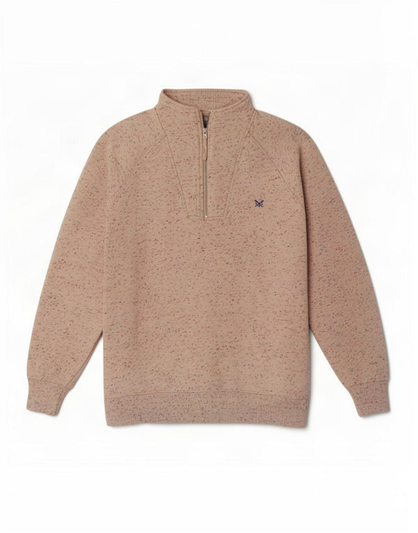 Crew Clothing Pulover supradimensionat pentru femei UK 10 Small Off White