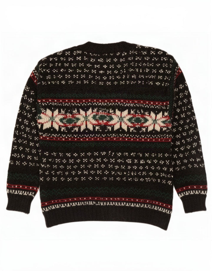 Marks & Spencer Herren St. Michael Pullover mit Rundhalsausschnitt XL Schwarz