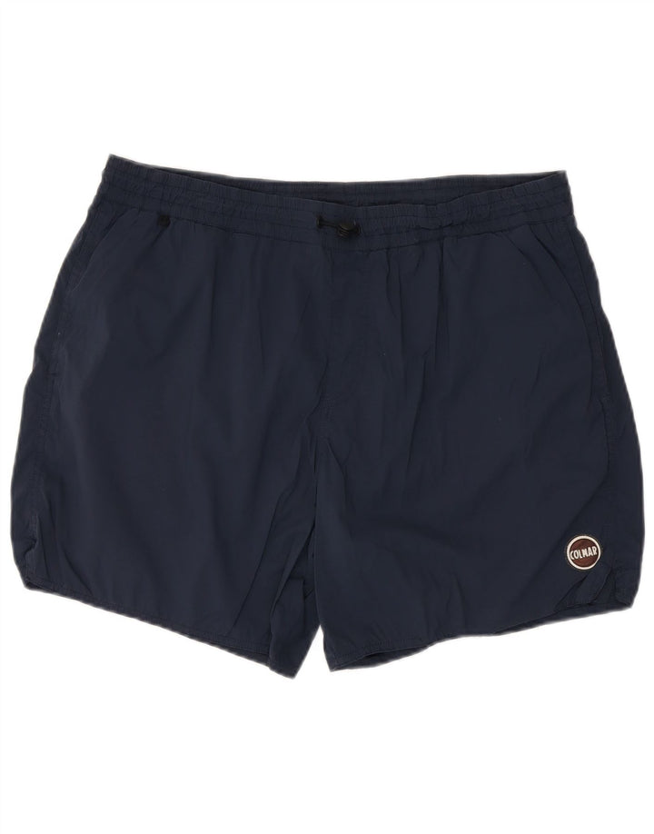 Colmar Mens Swimming Shorts EU 54 Large  Navy Blue Polyamide