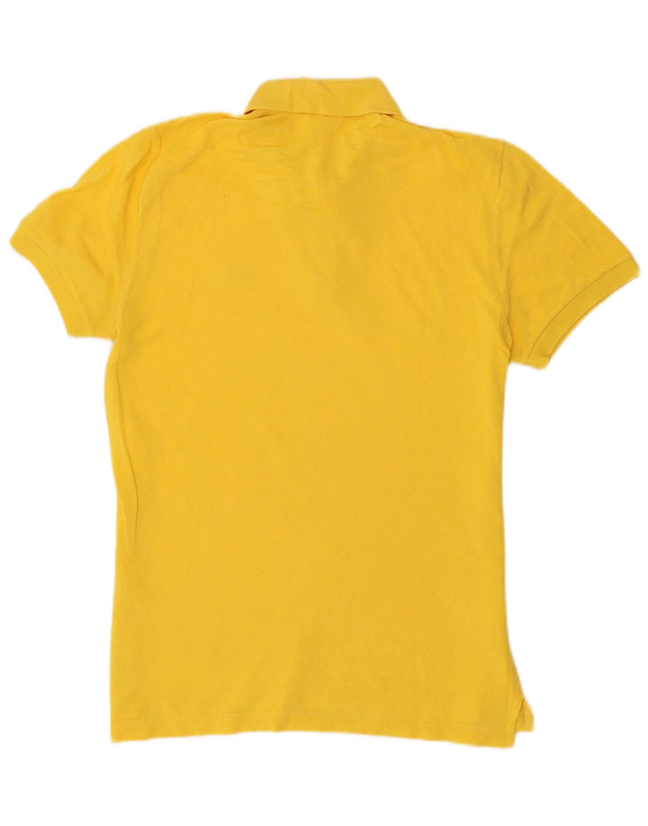 Lacoste Mens Polo Shirt Size 3 Small Yellow Cotton