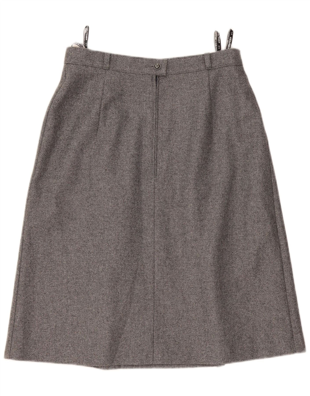 Golden Gate Womens A-Line Skirt IT 42 Medium W30  Grey Polyamide