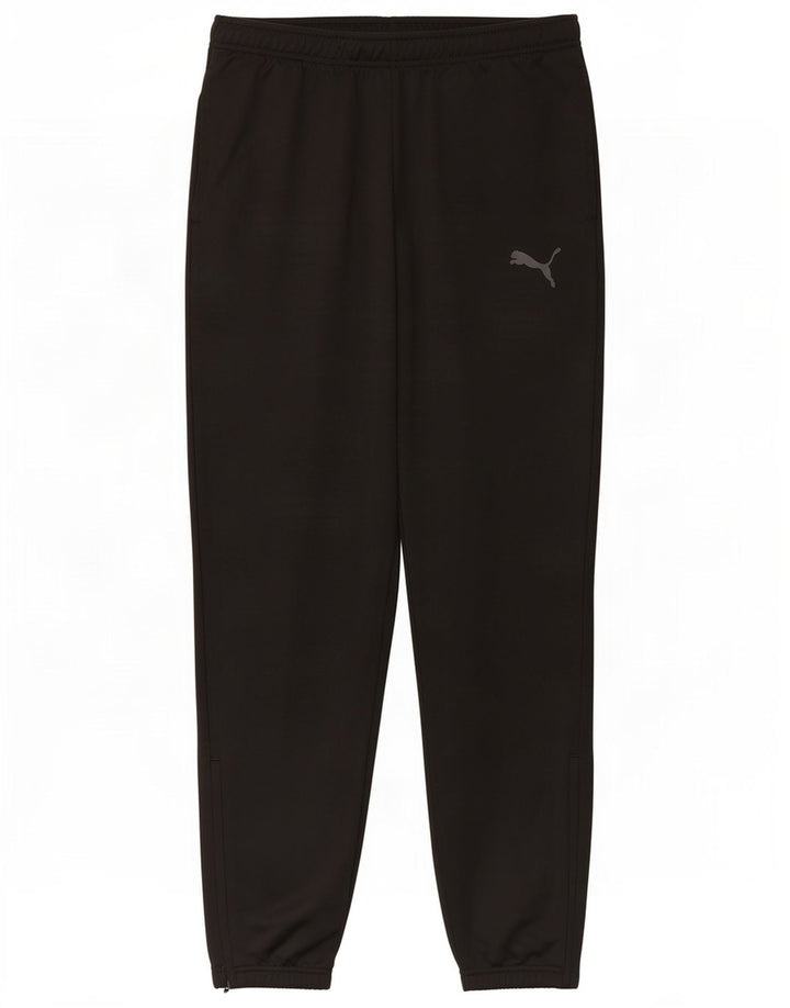 Puma Pantaloni da tuta da uomo Large Nero Poliestere