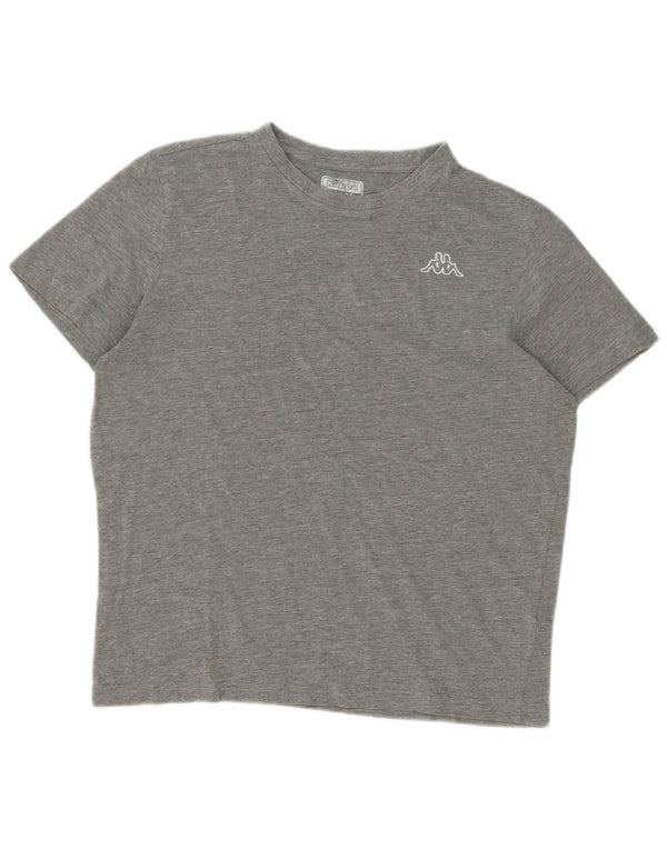 Kappa T-Shirt Homme Haut Large Gris Coton
