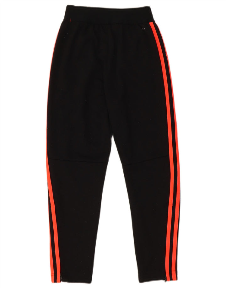 Adidas Jungen Climalite Trainingshose 7–8 Jahre, schwarzes Polyester