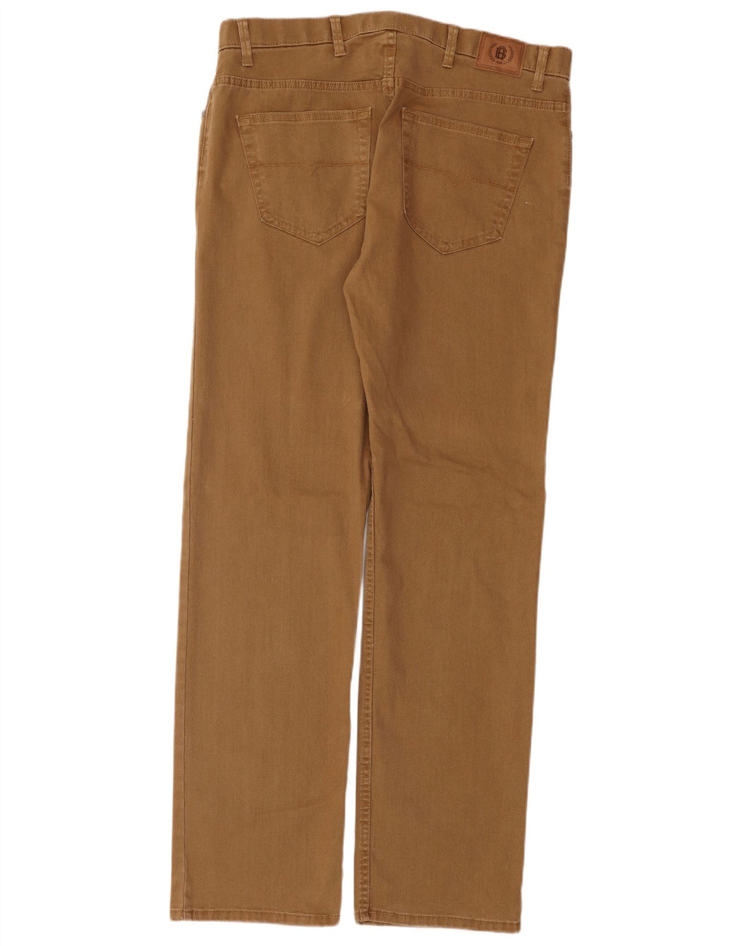 Marks & Spencer Herren Straight Jeans W38 L33 Braune Baumwolle