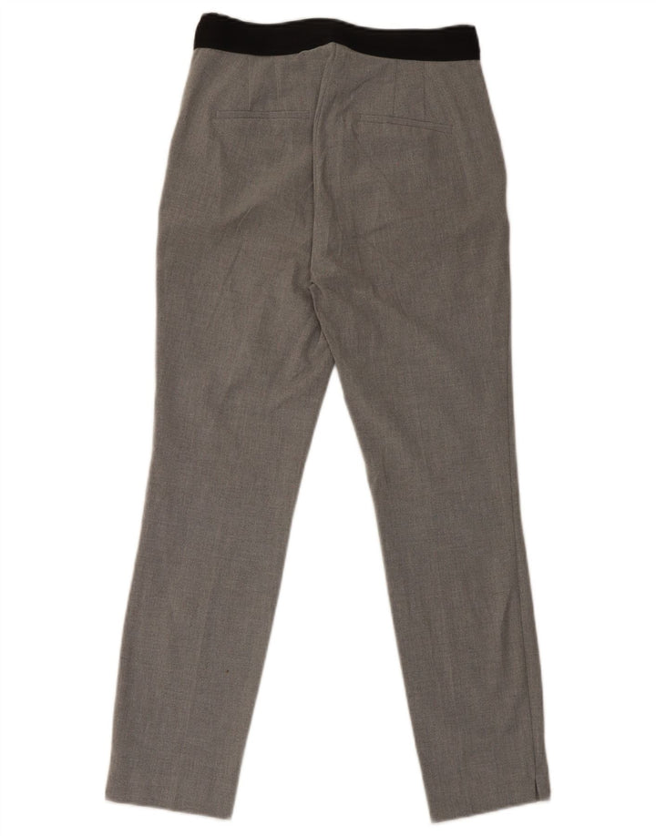 Zara Womens Slim Chino Trousers Medium W28 L27 Grey