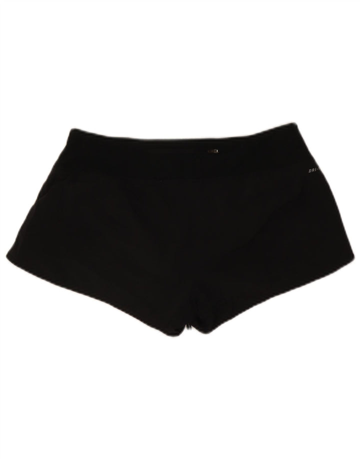 Pantaloncini sportivi Nike Dri Fit da donna UK 14 medio neri