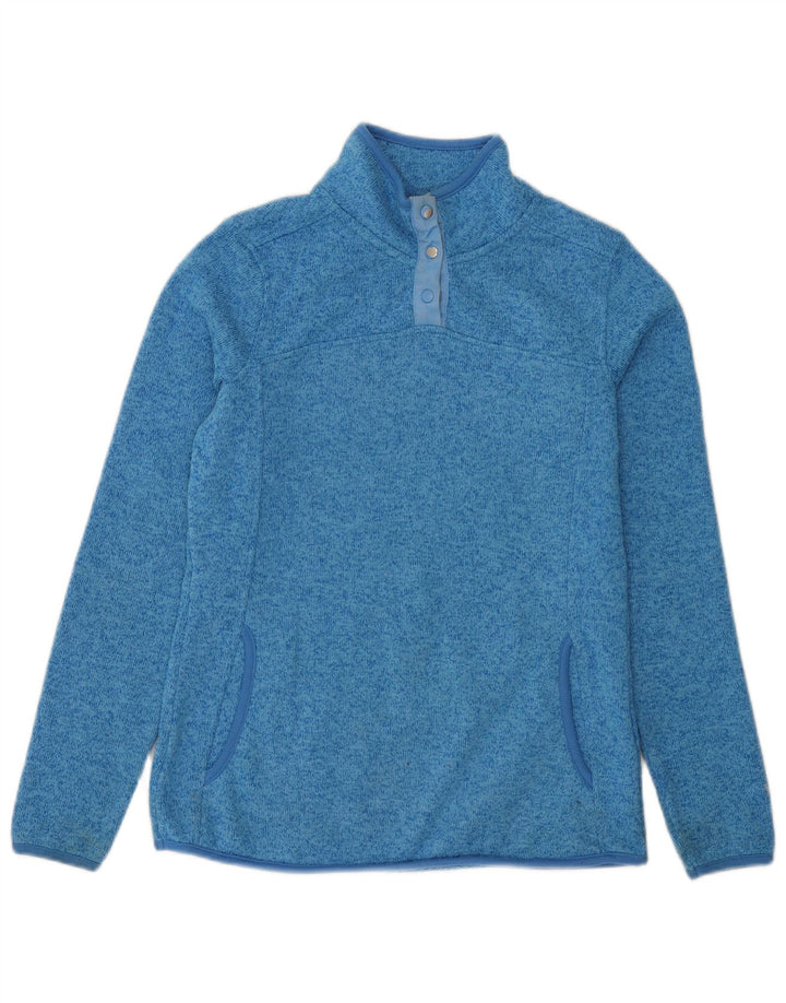 Mountain Warehouse Dame Sweatshirt Jumper UK 12 Medium Blue Flecked
