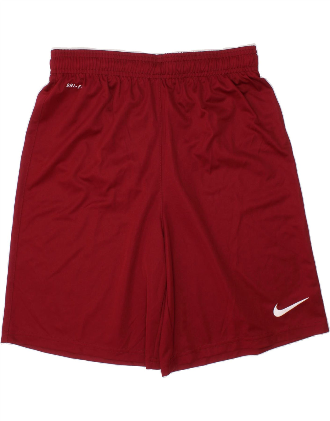 NIKE Boys Dri Fit Sport Shorts 13-14 Years XL Red Polyester Vintage Nike and Second-Hand Nike from Messina Hembry 
