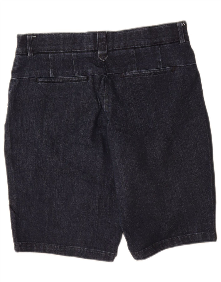 LEE Dame denim Shorts US 8 Medium W28 Marineblå Bomuld