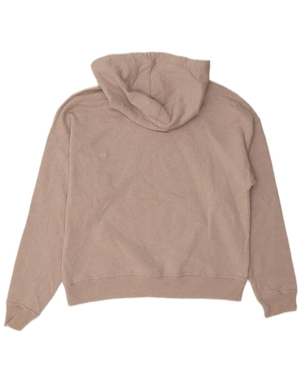 Maglione oversize con cappuccio da donna Champion UK 10 piccolo cotone chiazzato rosa