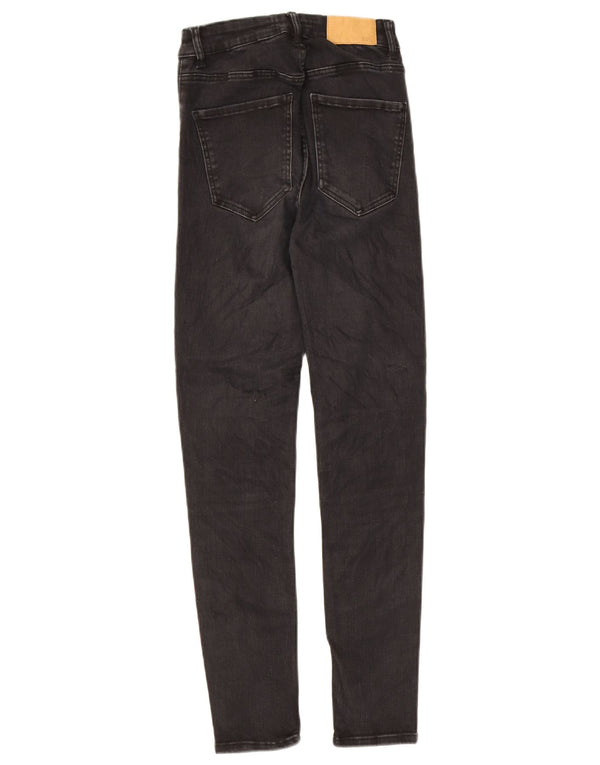 Женские джинсы скинни Zara EU 36 XS W26 L26, черные
