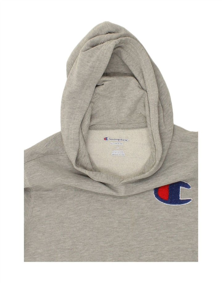 CHAMPION Boys Hoodie Jumper 9-10 Years Medium  Grey Cotton Vintage Champion and Second-Hand Champion from Messina Hembry 