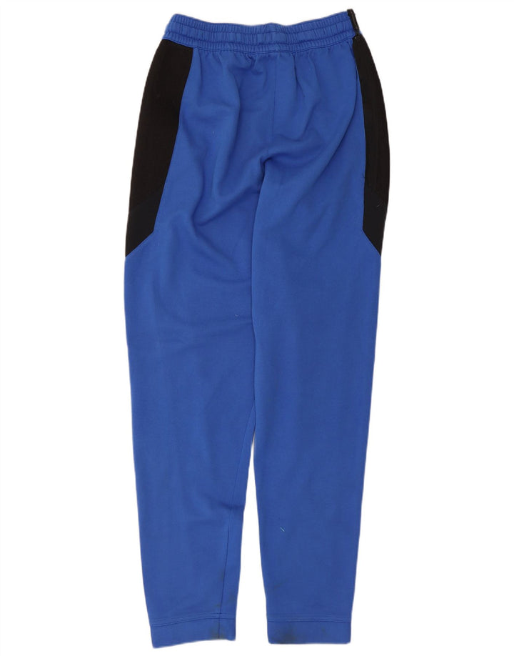 Nike Mens Dri Fit Tracksuit Trousers Joggers Medium Blue Colourblock