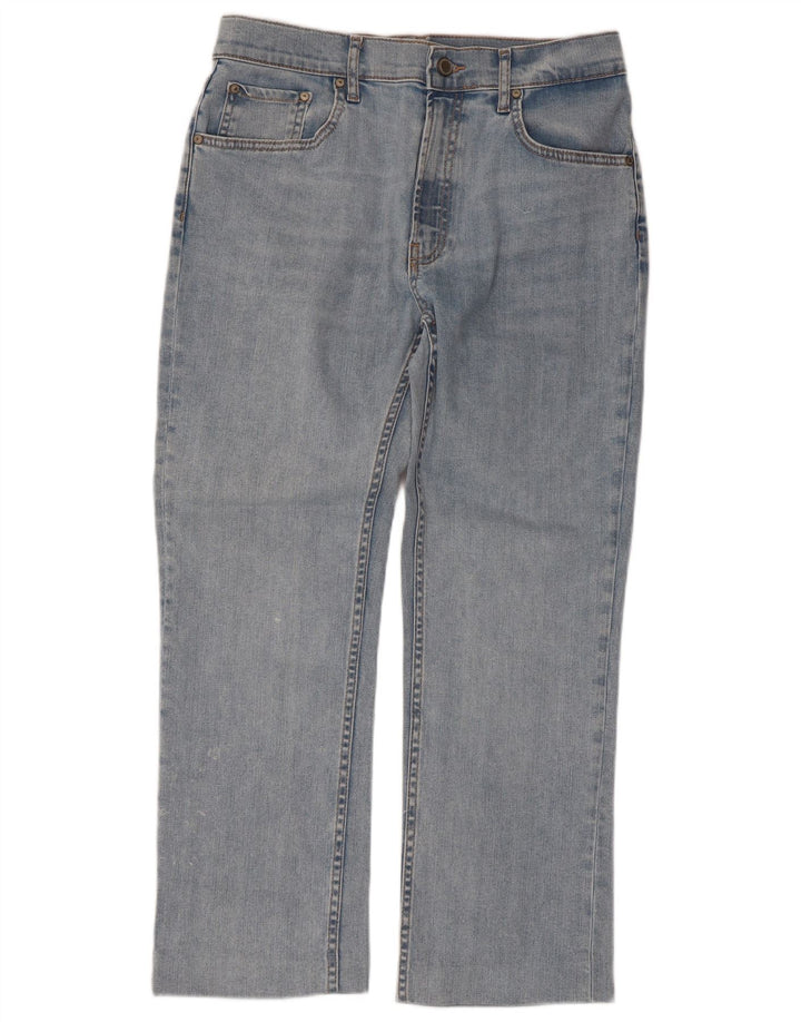 ZARA Womens Straight Jeans EU 40 Medium W30 L26 Blue Cotton