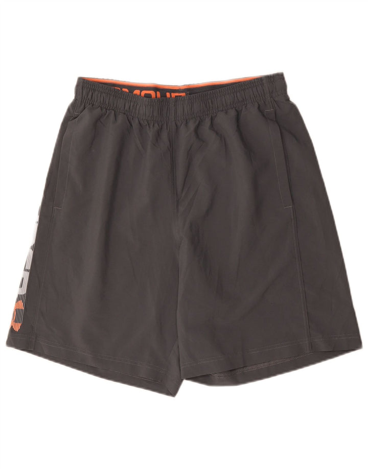 Pantaloncini sportivi Under Armour da uomo Heat Gear Graphic Grigio medio