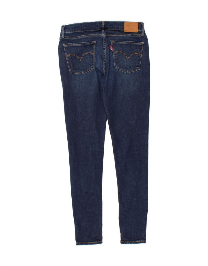 LEVI'S Womens 710 Super Skinny Jeans W29 L30 Navy Blue Vintage Levi's and Second-Hand Levi's from Messina Hembry 
