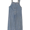 Женский джинсовый комбинезон Zara UK 12, хлопковый средний синий цвет
