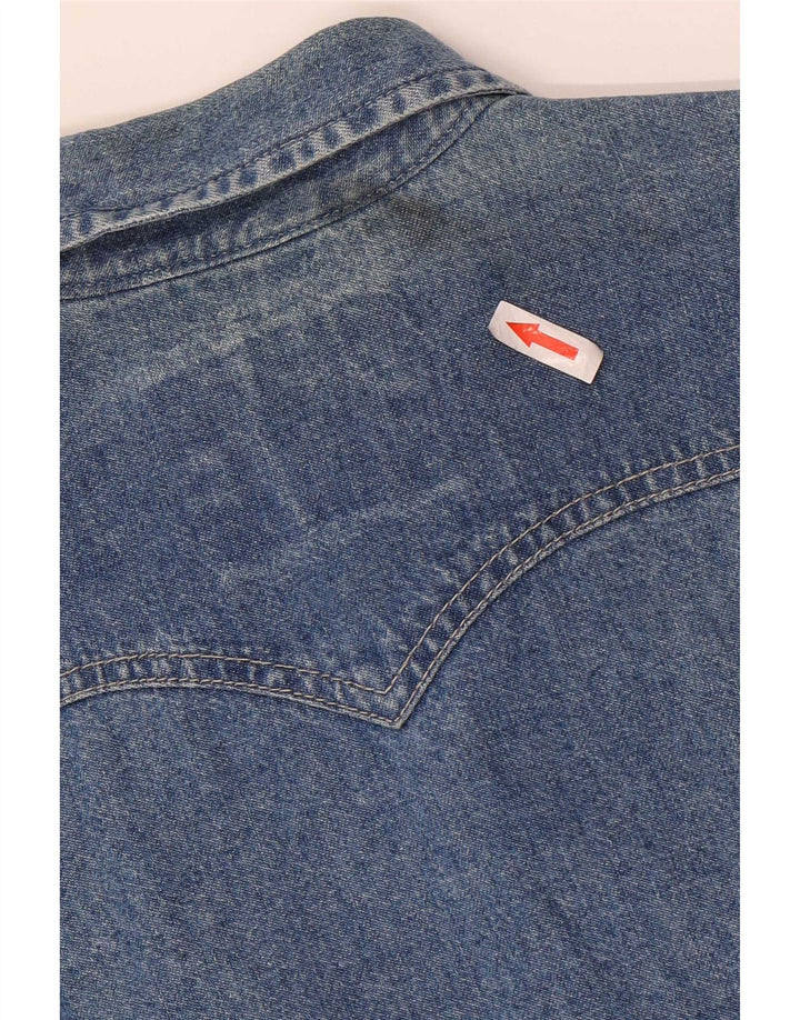Camisa vaquera Levi's para hombre azul pequeño