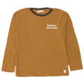 Zara Boys Graphic Top Long Sleeve 11-12 Years Brown Cotton